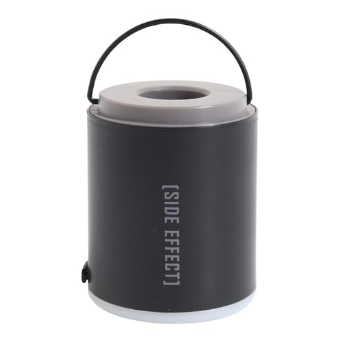 サイドエフェクト(SIDE EFFECT) エアポンプ&ランタン YARD-UNP-SE-089130AL-BK USB 充電式 小型 空気入れ アウトドア キャンプ (ブラック/FF)