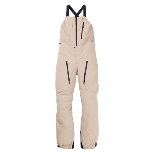 Salopette de ski Burton [ak] Acamar Gore-Tex Pro 3L taupe haut de gamme pour femme