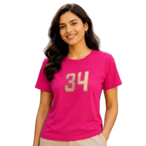 Image of Amazon Brand - INKAST Women Graphic Printed T-Shirt | Round Neck | Regular Fit | (Cotton Blend)