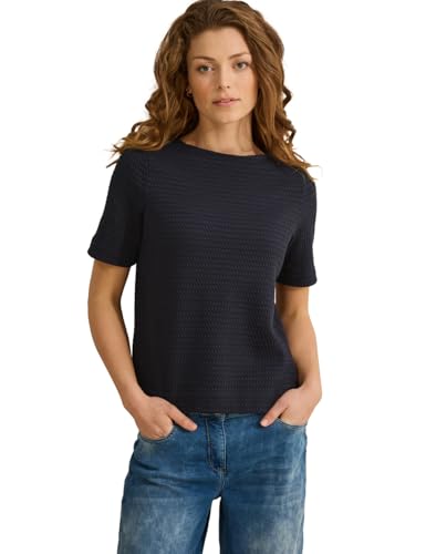 T-shirt texturé femme Cecil idéal pour vos sorties de week-end