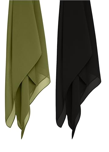 Image of Premium Georgette Hijab for Women, Lightweight and Breathable | 180x70 cm