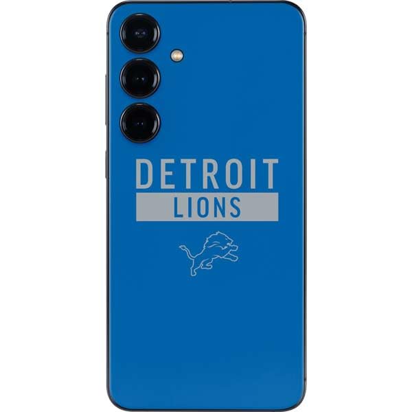 Skinit Decal Phone Skin Compatible with Galaxy A16 5G - Officially Licensed NFL Detroit Lions Blue Performance Series Design