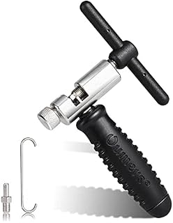 Oumers BIke Chian Breaker Tool, Universal for 7 8 9 10 11 Speed Chains Link, Remove Rusty Chains Easily. A Small Durable Bicycle Chain Splitter for Road Mountain Cycling Bike