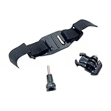 【Ottima stabilità】: Progettato con cinghie ad alta resistenza, questo supporto per cinghia del casco è assicurato che la fotocamera rimane mente in posizione anche durante attività come ciclismo, skateboard e , da qualsiasi scuotimento o