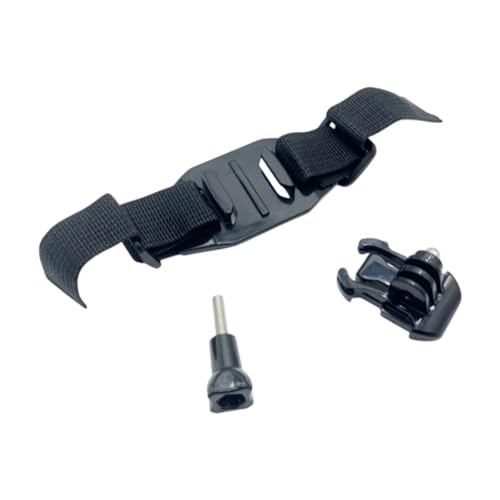 Soporte de correa para casco en descensos de ciclismo de montaña y roca