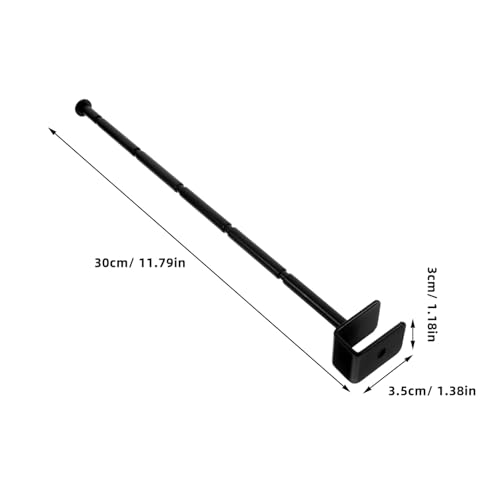 Crochets suspendre en fer noir pour optimiser un petit placard - 2