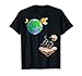 Astronaute suspendu sur une chaise Contemplating Our World T-Shirt