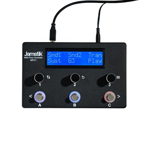 MFC1 MIDI Foot Controller – Guitar & DAW Control Pedal with Expression, Sustain & MIDI Control for Ableton, Logic & Hardware