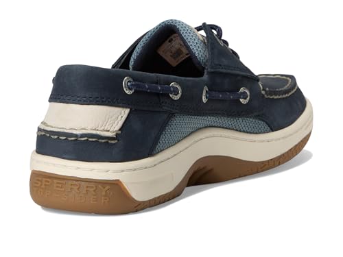 Image of Sperry Mens Billfish 3-Eye Boat Shoe Navy 10 Wide