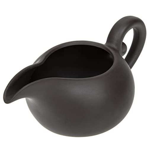 SOLUSTRE Classic Vintage Ceramic Creamer Jug Sauce Storage Container for Home Kitchen and Restaurant Use Elegant Design for Vinegar Salad Dressings and Spices