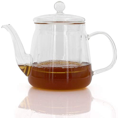Teiera in vetro termico per bevande calde e fredde., Kanne2, 450ml