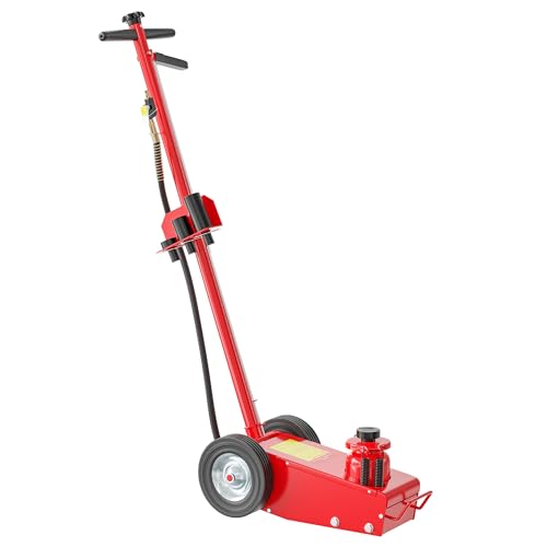 WilTec Cric de Levage pneumatique Mobile Véhicule Camion Aide à la manœuvre air comprimé 22...