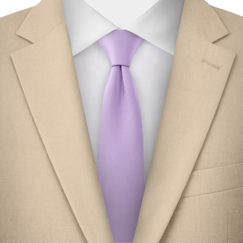 Image of Jacob Alexander Men's Skinny Width 2 inch Solid Color Tie