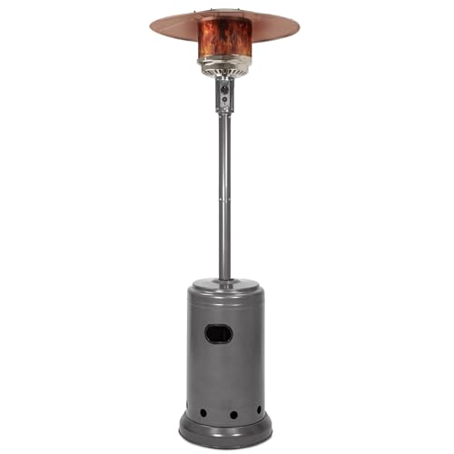 Amazon Basics 46,000 BTU Outdoor Propane Patio Heater with...