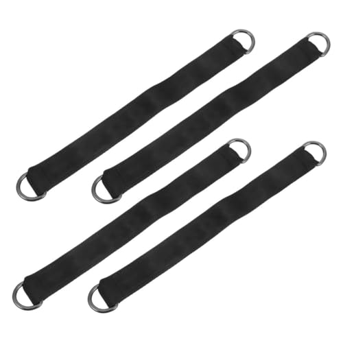MERRYHAPY 4 Pcs Heavy Duty Nylon Swing Connecting Straps for Outdoor Use Easy Installation Tree Straps for Gym Equipment Versatile Hanging Belts for Swings and Bars
