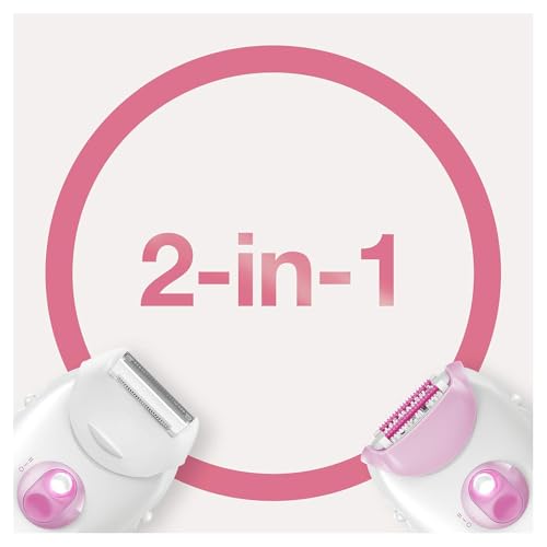 Braun Silk-épil 3-031,Epilator for Long-Lasting Hair Removal from roots,20 Tweezer System,Smartlight technology reveals fine hair, Gentle on Skin,Massage rollers,Shaver &... - Image 6
