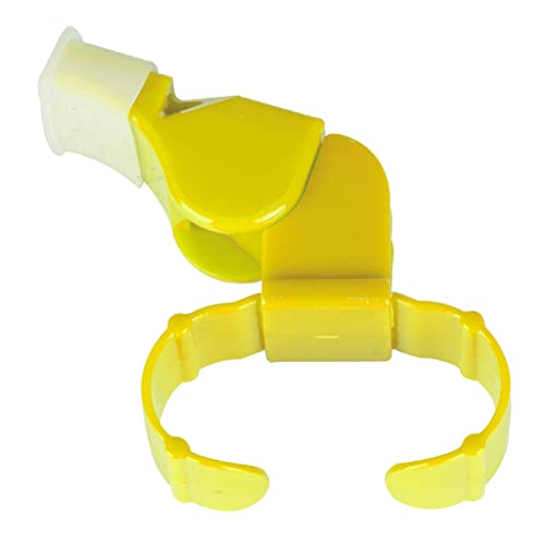 Silbato de dedo ajustable de plástico para árbitros miniatura 5