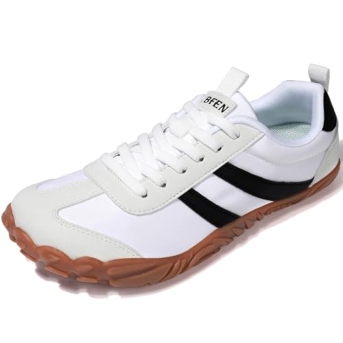 UBFEN Womens Mens Barefoot Shoes Wide Toe Box Zero Drop Minimalist Sneakers