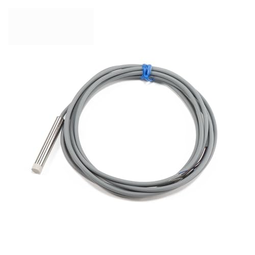 Sensor M12 non-flush NPN NO de 6mm con detección estable y conector metálico 2