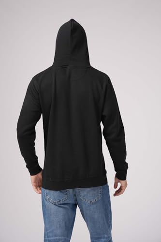 7.75oz Mid Weight Classic Pullover Fleece Hoodie | Cotton Blend Unisex Decorator Blanks Style 7172