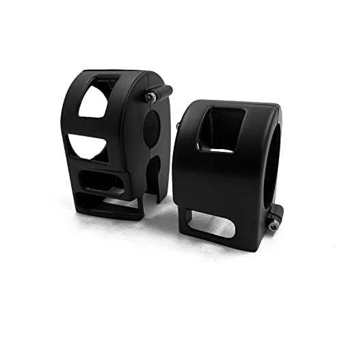 HTTMT- Black Switch Housing Cover Compatible with 1999-2012 XVS V-Star 1100 Classic and Silverado / XVS1100 Classic and Silverado [P/N: MT265-003-BK]