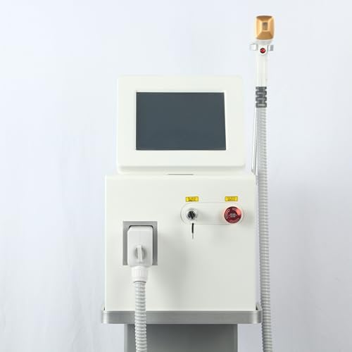Depilador Láser de Diodo Unisex - Depilación Eficaz para Hombre (Barba) y Mujer, 100.000 Pulses, 10min por Zona - Refrigeración Suave, Piel Sensible Aprobado, CE, ROSH A
