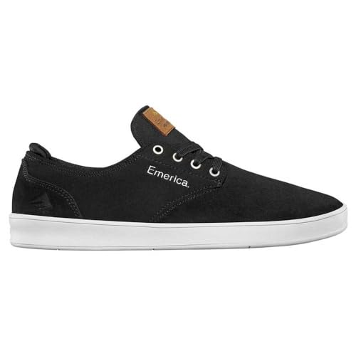Emerica Herren Romero Laced Skateschuh, Schwarz/Weiß, 42 EU