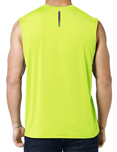 Image of EZRUN Men's Workout Sleeveless Shirts Quick Dry Muscle Swim Shirt Gym Fitness Running Beach Tank Tops