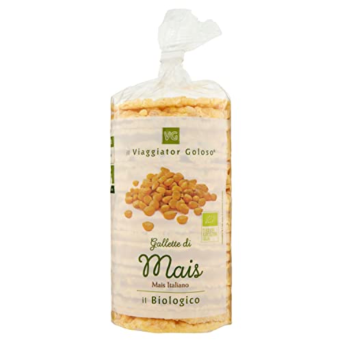 il Viaggiator Goloso Sostitutivi del Pane Gallette di Mais Bio, 120g