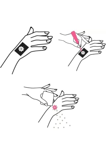 Image of Mehndi Tattoo Stencils for Hands | Reusable Henna Stencil Stickers for Women & Girls | Easy-Use Arabic & Floral Mehndi Design Templates | Temporary Tattoo Stencils for Festivals, Bridal, Karwa Chauth & Eid (5)