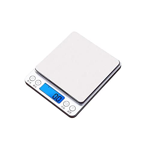 Küchenwaage mit 0,1-Gramm-Präzision, multifunktional, Größe: 10,5 cm x 12,7 cm, 1 Stück,