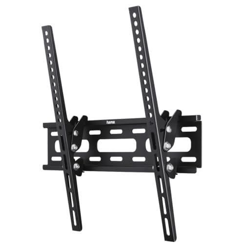 Hama TV-Wandhalterung TILT, neigbar, für 81 cm - 165 cm Diagonale (32 bis 65 Zoll), für max. 30 kg, VESA bis 400x400, schwarz