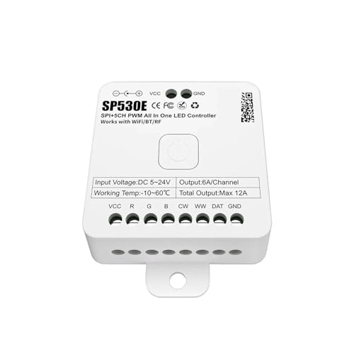 Contrôleur LED multi-protocole SPI et PWM avec gestion multi-canaux