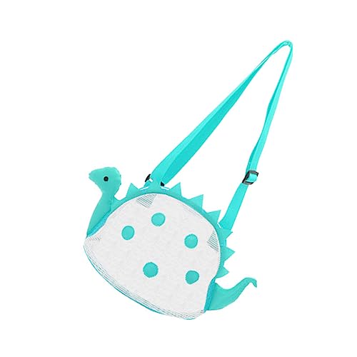 BESPORTBLE Dinosaur Mesh Beach Bag Toys Storage for Boys and Girls Mesh Toy Bag Lightweight Essentials for Beach Fun