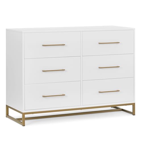 Delta Children Jade 6 Drawer Dresser with Interlock Drawer System,