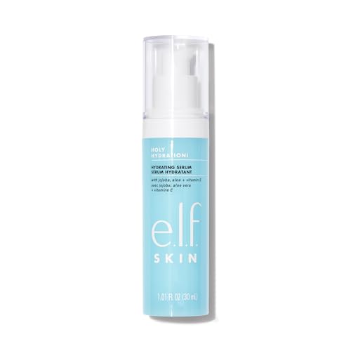 e.l.f. SKIN Holy Hydration! Hydrating Serum, Ultra Moisturizing Formula, Strengthens & Protects...