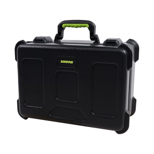 Étui Shure SH-MICCASE15 en plastique avec loquet TSA pour 15 micros