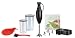Produktbild ESGE Zauberstab M100 Premium-Set 9142600, Hand - Stabmixer, Pürierstab, inkl. Zubehör, elektrischer AC  Motor 2-stufig, Soft-Touch Membranschalter, ergonomischer Griff,10l Flüssigkeitsmenge