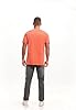 RONOMO Men's Solid Color Comfortable T-Shirt(JS Orange XXXL) #5