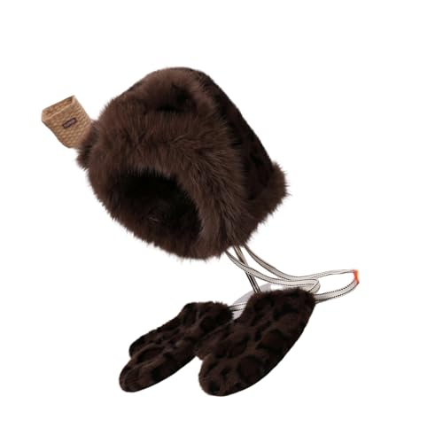 Chapeau en peluche pour vos sorties en plein air et escapades hivernales