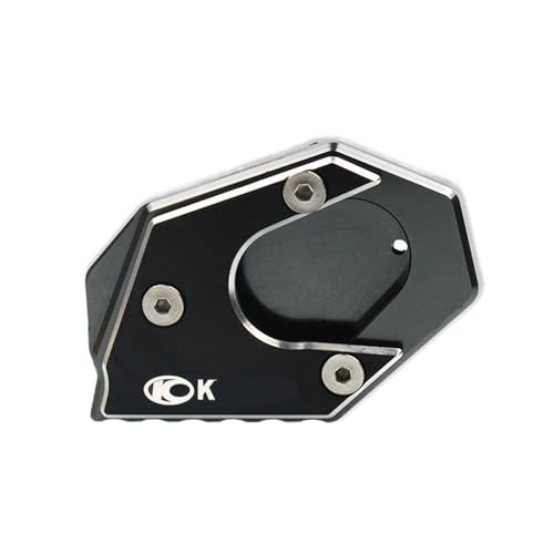 Extension de béquille latérale moto pour KYMCO Xciting 250 300 400 coussin de support noir
