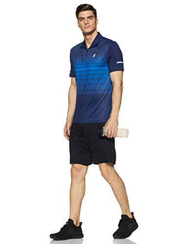 Image of Amazon Brand - Symactive Men's Printed Regular Fit Polo
