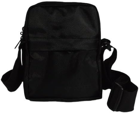 Toker Smell Proof Sleek Cross Body Bag | Trendy Small Black Bag with Odor-Resistant | for Storage Waterproof and Durable For Travel Use