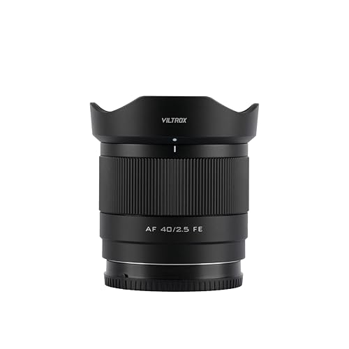 Amazon.com : VILTROX 40mm F2.5 FE, 40mm f/2.5 E-Mount Full Frame