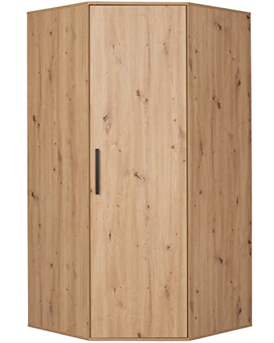 Marmex Arti 2 OB- Eckschrank; Eckgarderobe mit Kleiderstange und Einlegeböden, Geräumiger Eckkleiderschrank, großer Kleiderschrank Cover