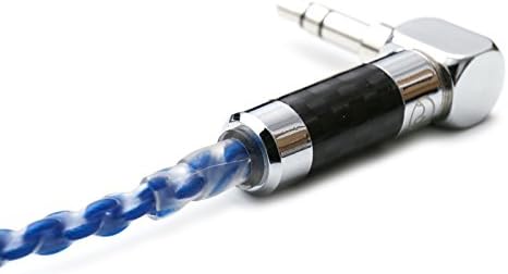 ZY HiFi Cable SE215 315 425 535 Four-core Twisted Silver Plated OFC Upgrade Cable ZY-065 Blue