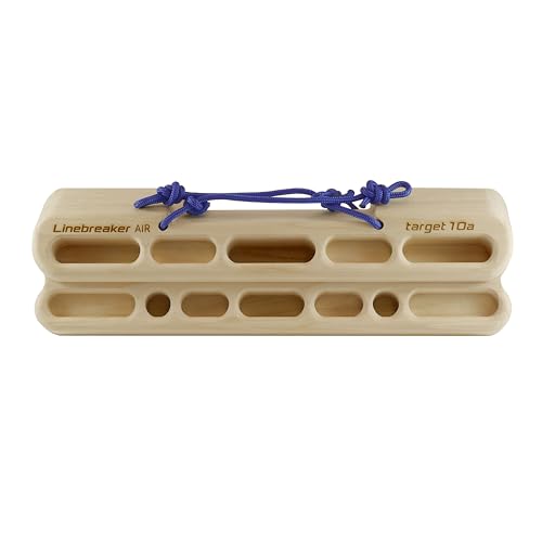 target10a Linebreaker AIR – Mobiles Hangboard fürs Klettertraining | Ideal zum Aufwärmen & für...