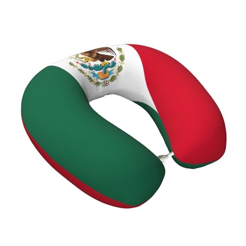 Almohada semicircular poliéster para cuello negra miniatura 2