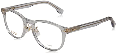 Image of BOSS HUGO 1479/F Glasses, Grey, 52 for Men, gris