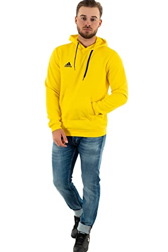 adidas Ent22 Hoody Sudadera con Capucha, Hombre, Team Yellow/Black, L
